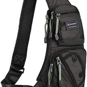 Nicgid Sling Bag Chest Shoulder Backpack Fanny Pack Crossbody Bags for Men