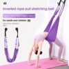 ZEAVAN Verstelbare Antenne Yoga Riem Hangmat Swing Stretching Inversie Oefeningen Multilayer Riem Yoga Flexibiliteit Trainer - Image 2