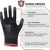 12 Pairs Work Gloves for Men and Women, Firm Grip PU Rubber Coated Working Gloves, Thin Breathable Safety Work Gloves - Image 2