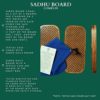 Sadhu Board for Yoga Practice Meditation, Handmade Wooden Board with Nails for Standing on Feet, Sadhu Practice Wood Board with Galvanized Nails, Relaxation Board for Acupuncture Massage, Yoga Gift - Image 3