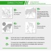 Hand Mask Moisturizing 5 Pack, Hand Mask Spa Gloves Moisture Enhancing Gloves for Dry Hands, Exfoliating Hand Peeling Mask, Repair Rough Skin Remove Dead Skin for Women Men - Image 5