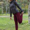 CHRLEISURE Leggings with Pockets for Women, High Waisted Tummy Control Workout Yoga Pants - Image 5