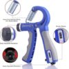 Hand Grip Strengthener 2 Pack,Grip Strength Trainer with Adjustable Resistance 10-130 Lbs,Forearm Exerciser,Hand Grip Exerciser for Muscle Building and Injury Recover - Image 2