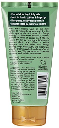 ShiKai - Borage Therapy Plant-Based Hand Cream, Soothing & Moisturizing Relief For Dry, Red and Itchy Skin, Non-Greasy, Sensitive Skin Friendly (Fragrance-Free, 2.5 Ounces), (40222) - Image 2