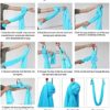 GLYIG Aerial Yoga Swing Set - Yoga Hammock Trapeze Swing - Trapeze Yoga Kit - Flying Yoga Inversion Tool - Antigravity Ceiling Hanging Yoga Sling - 5.5 Yards (Color : A8) - Image 5