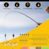 5 Arms Alabama Rig Fishing Lure, Umbrella Rig with Spinner for Striper, A-Rig for Boat Trolling Frashwater / Saltwater, with Soft Swimbait and Hooks for Bass Crappie Walleye Pickerel Trout Perch - Image 5