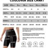 COOLOVER 3 Pack Biker Shorts for Women-8" Buttery Soft High Waisted Tummy Control Biker Shorts for Workout Running Athletic - Image 6