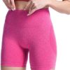 Aoxjox Contour Seamless Shorts for Women High Waist Workout Shorts Gym Biker Shorts Booty Running Yoga Shorts 5" - Image 3