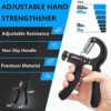 AOMEES Grip Strength Trainer Hand Grip Strengthener Kit, Hand Exerciser Forearm Strengthener, Hand Strengthner Workout Equipment for Therapy - Image 3
