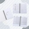 WarmHut Fitness Journal, Workout Log to Track 142 Workouts & Exercise Progress Sprial Bound Daily Fitness Planner Best Workout Companion for Men Women Pro Athletes, 6 x 8 Inches - Image 6