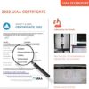 CAMNAL Heavy Duty Carabiner UIAA Certified Locking Carabiner 25KN (About 5620 lbs) Screw Lock Carabiner D Shape Carabiner Clip for Rock Climbing, Mountaineer, Aerial Work - Image 3