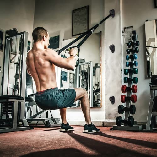 Prebene Resistance Band Wall Anchor, Workout Anchor for Resistance Bands, Home Gym, Fit for Body Weight Straps, Suspension Training, Exercise and Stretching, Yoga Swings - Image 6