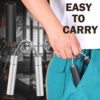 KIBTOY Hand Grip Strength, Metal Grip Strength Trainer No Slip Heavy-Duty with Adjustable Resistance 50-150 lbs, Forearm Exerciser for Muscle Building and Injury Recovery - Image 7