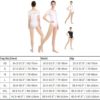 Women Short Sleeve Gymnastics Leotards High Cut Work Out Bodysuit Dance Ballet Dancewear Aerial Yoga Swimming Costumes - Image 7