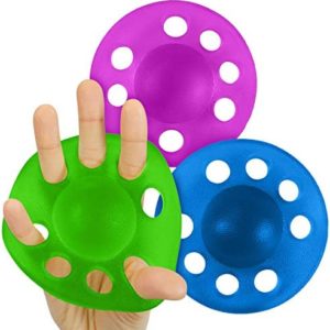Vive Finger Exerciser and Hand Strengthener - Extensor Trainer Grip Stretcher Balls - Therapy Exercises for Arthritis, Carpal Tunnel, Forearm Muscle Strength Band Guitar, Rock Climbing Strengthening