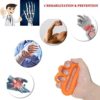 Fanwer 3 Level Hand Grip Strengthener Set Finger Exerciser Silicone Grip Strength Trainer Resistance Bands Finger Stretcher and Grip Hand Exercise Ring for Senior & Arthritis Relieve Wrist Pain (3PCS) - Image 6