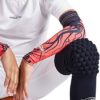 COOLOMG Basketball Knee Pads for Youth Kids 1Pair Long Padded Knee Sleeves Wrestling Compression Leg Sleeves - Image 2
