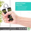 Gaiam Restore Hand Grip 2-Pack - Hand Strengthener Grips Foam Handle Medium Resistance for Physical Therapy, Arthritis, Carpel Tunnel, Finger, Forearm & Hand Pain Relief - Image 4