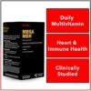 GNC Mega Men Multivitamin for Men, 180 Count, Antioxidants, Heart Health, and Immune Support - Image 2