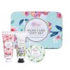 Hand Cream Gift Set - Hand Lotion Gift Box for Women, Travel Size Hand Cream Gift Set, Repair&Moisture Dry Hands, Skin Care Birthday Gift Set for Women, Includes 2 Hand Cream & Exfoliating Cream - Image 2