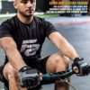 Fit Active Max Grip Weightlifting Workout Gloves | Strongest Grip, Leather Palm for Callus, Blister Prevention | Lightweight, Breathable, Non Slip | Powerlifting, Fitness Training, Biking & More - Image 3