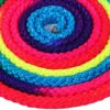 Dioche Gymnastics Rope, Rainbow Color Rhythmic Gymnastics Rope Sports Competition Arts Training Jump Rope - Image 6