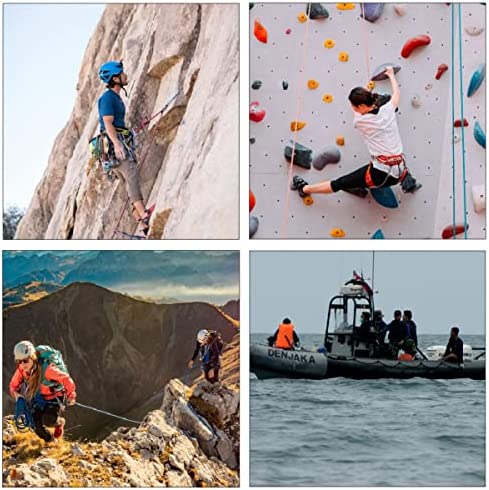 JEELAD 35KN 50KN Rescue Figure 8 Descender Climbing Gear Downhill Rappelling Rope Aluminum Alloy for Rock Climbing Training Emergency Aerial Yoga - Image 6