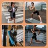 syrinx Biker Shorts for Women with Pockets - High Waist Tummy Control Compression Workout Running Yoga Shorts - Image 3