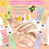 Alotlucky Hand Cream Gift Set, 8 Pack Travel Size Nourishing Hand Cream Set with Natural Shea and Vitamin E, Moisturizing & Hydrating for Dry Hands, With bear doll Ideal Gift for Women/Men, Christmas, Birthday Gifts - Image 6