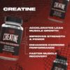 Huge Supplements Creatine Monohydrate Pills, 5000mg of Pure Creatine, Clinically Dosed to Boost Performance, Increase Muscle Strength and Size, 30 Servings - Image 4