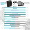 Bodyprox Volleyball Knee Pads for Junior Youth, 1 Pair Unisex (8-13 Years) - Image 4