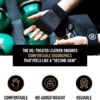 RooGrips - 3-Finger Durable Protective Leather Hand Grips, Weightlifting and Gymnastics Grips, Non-Slip Pull Up Gloves for Men and Women - Image 4