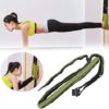 Yoga Waist Back Stretch Band - Door Flexibility Tensile Multifunction Assist Training, Yoga Leg Stretcher Strap w/ Door Anchor, for Fitness, Dance, Yoga, Gymnastics, Cheerleading, Splits (Green) - Image 2
