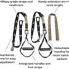 Bodytorc Suspension Trainer. Bodyweight Training Straps For Full Body Home Workouts. Home Gym Equipment Includes Door Anchor. - Image 5