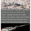 AMYSPORTS Duo Lock Snap Fishing Swivels Stainless Barrel Swivels Fishing Lure Snap Swivels Ball Bearing Swivels Fishing Tackle for Saltwater Fishing Freshwater Fishing - Image 2