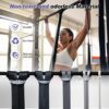 Resistance Band Pull Up Assistance Bands,Set of 5 Resistance Heavy Duty Exercise Stretch Fitness Bands for Stretching Power Lifting Workout Training with Instruction Guide,Carrying Bag - Image 4