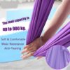 HONGFEISHANGMAO Yoga Hammock Inversion Yoga Belts Therapy Aerial Trapeze Device Fabric Yoga Hammock Flying Swing for Yoga Training Body Shaping Hammock Swing - Image 5