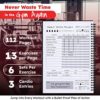 Gridlock Gear Fitness Journal for Men and Women - US Marine Designed Workout Planner and Exercise Log Book for Weight Loss, Muscle Gain, Bodybuilding - Gym Journal with Body Tape Measure and Pen - Image 6