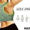 Match Womens Sports Bra Wirefree Seamless Padded Racerback Yoga Bra for Workout Gym Activewear with Removable Pads #0001 - Image 7