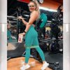 GYMSPT Seamless Leggings High Waist Butt Lift Leggings for Womens Gym Workout Yoga Pants Tummy Control Stretchy Booty Tights - Image 4