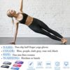 5 Pairs Non Slip Yoga Gloves, Fingerless Yoga Gloves Exercise Gloves Workout Gloves for Women, 5 Colors - Image 5