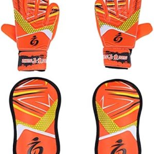Protection Spray Blocker Guards Random Color Protector Including Glove Soccer Catch Size Color, Goalkeeper Grip for Children Guards& Included Batting- Gloves and Gear Football