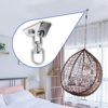 Heavy Duty Swing Hangers Suspension Hooks 1000 LB Capacity, 360° Rotate Swing Hooks w/ 4 Screw for Playground Porch Yoga Seat Hammock Chair Sandbag Swing Sets Indoor Outdoor - Image 7