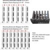Toprema Mining Rig Frame for 6/8 GPU Steel Open Air Miner Rig Case Rack for Crypto Coin Currency Bitcoin ETH Ethereum ZCash Mining Accessories Tools - Frame ONLY - Image 6