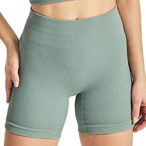 Women's Ribbed Workout Seamless Yoga Outfits Freely Combined Gym Work Out Set