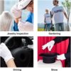 White Gloves, 12 Pairs Thicken Cotton Gloves, Moisturizing Gloves Overnight, One Size Fit White Gloves Women and Men, Washable Cotton Gloves Eczema Gloves, White Cotton Gloves for Dry Hands (12 Pairs) - Image 6