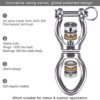 Dolibest SUS304 Silent Bearing Swing Swivel, Tire Swing Swivel Safest Rotational Device Hanging Accessory for Aerial Dance, Children's Swing, Yoga Swing Sets, 1200LB 360° Rotation - Image 2