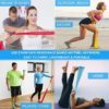 Starktape Resistance Bands Set. 5 Pack Non-Latex Physical Therapy, Professional Elastic Band. Perfect for Home Exercise, Workout, Strength Training, Yoga, Pilates, Rehab or Gym Leg Upper, Lower Body - Image 6