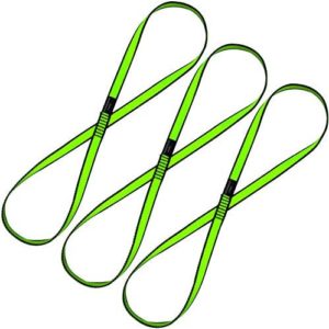KIKIGOAL 18MM Nylon Climbing Sling Runner 23KN CE2008/EN566 Rock Climbing Webbing Straps for Outdoor Climbing, Rappelling, Swing, Yoga Hammock etc