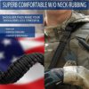 AOOK Paracord Sling with Shoulder Pad and QD Sling Swivel Mounts, 2-Point QD Sling - Image 3